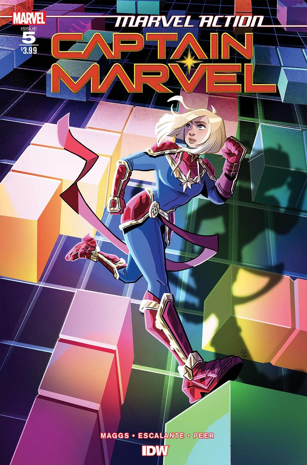 Marvel Action Captain Marvel #5 Idw Publishing Comic Book