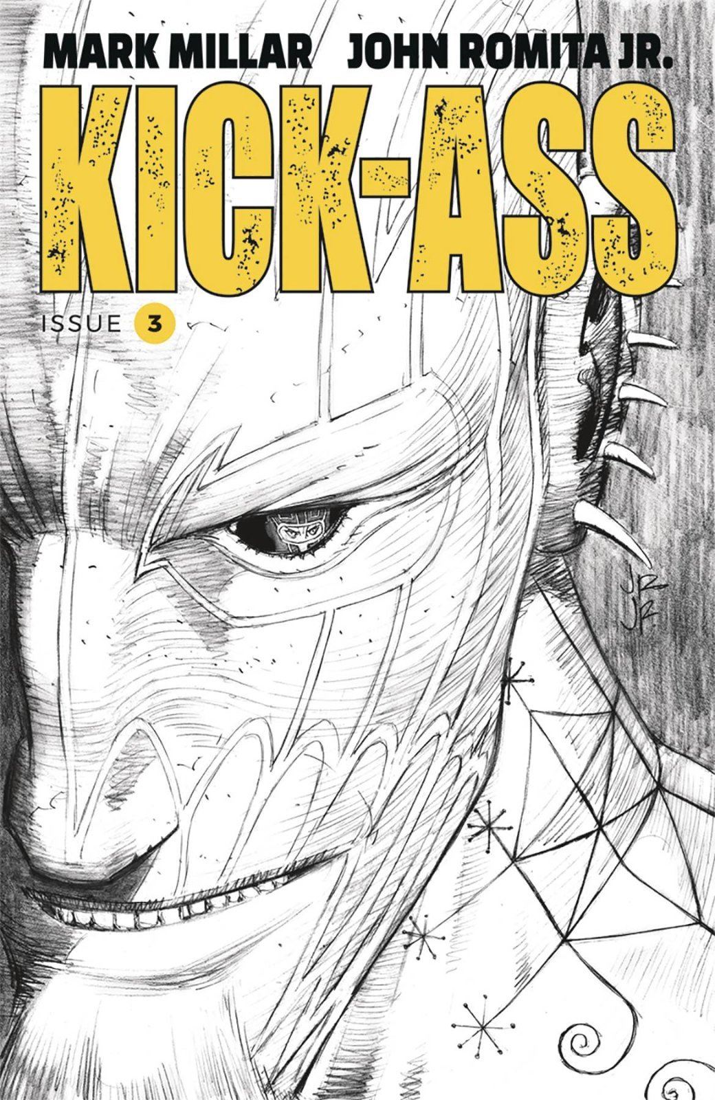 Kick-ass #3 (Cvr B B&w Romita Jr) Image Comics Comic Book