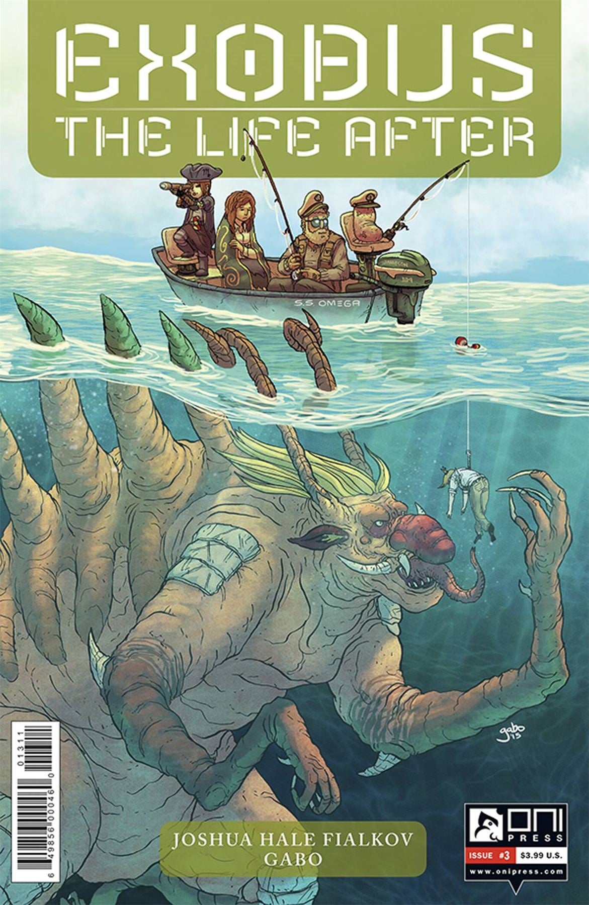 Exodus Life After #3 () Oni Press Inc. Comic Book