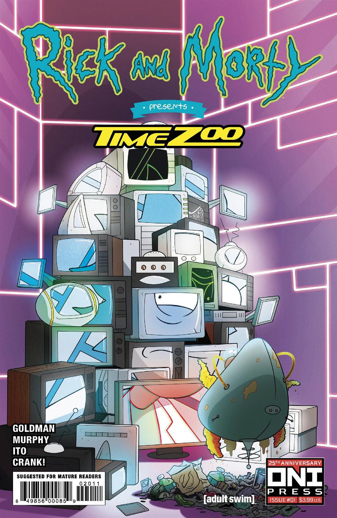 Rick And Morty Presents Time Zoo #1 Cvr A Murphy Oni Press Inc. Comic Book