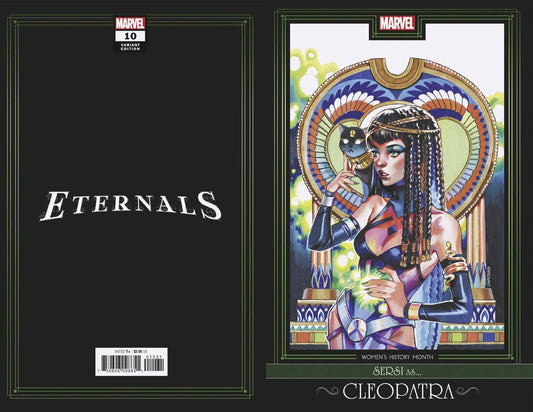 Eternals #10 Gonzales Womens History Var Marvel Prh Comic Book 2022