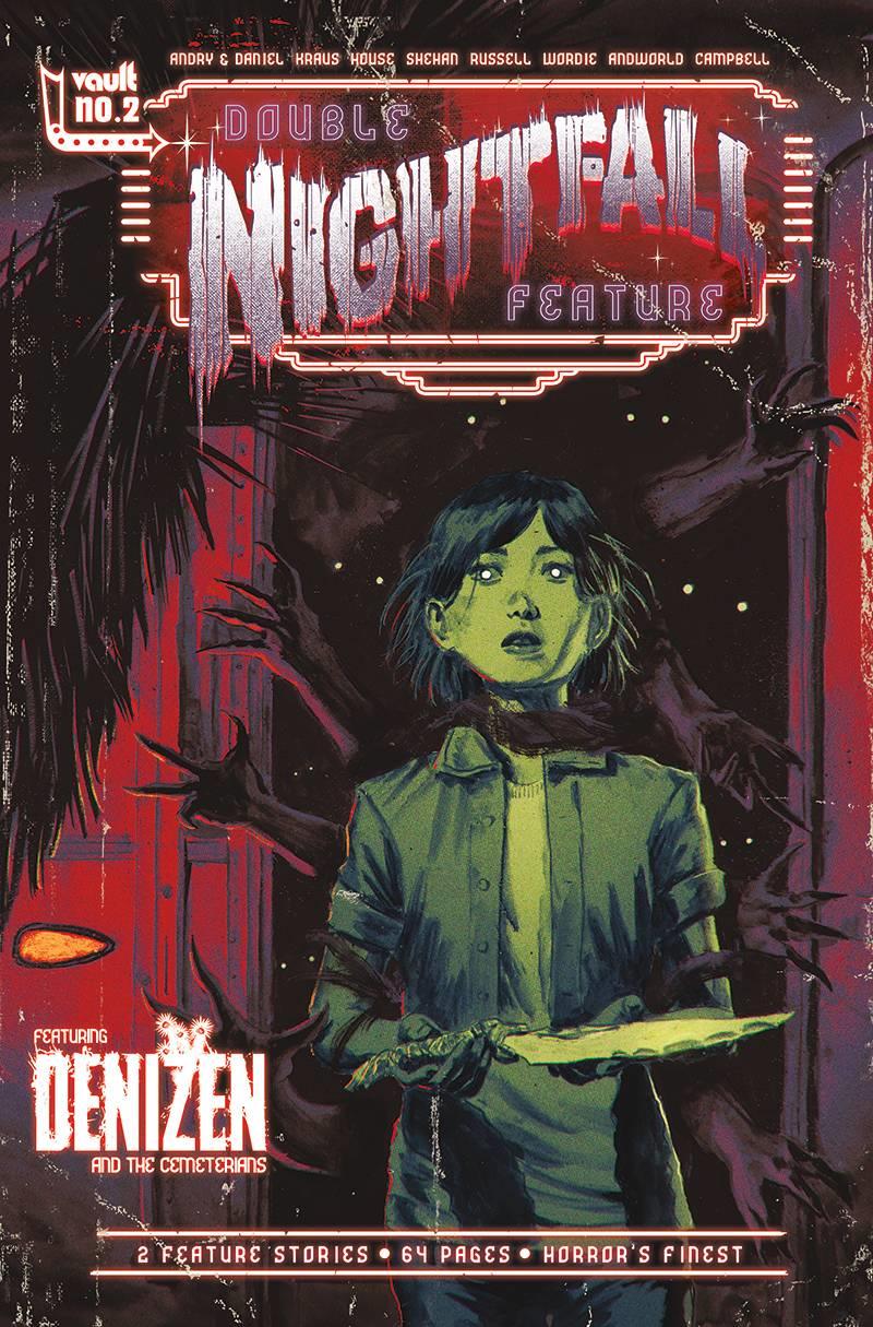 Nightfall Double Feature #2 Cvr B Shehan Deluxe Edition Vault Comics Comic Book