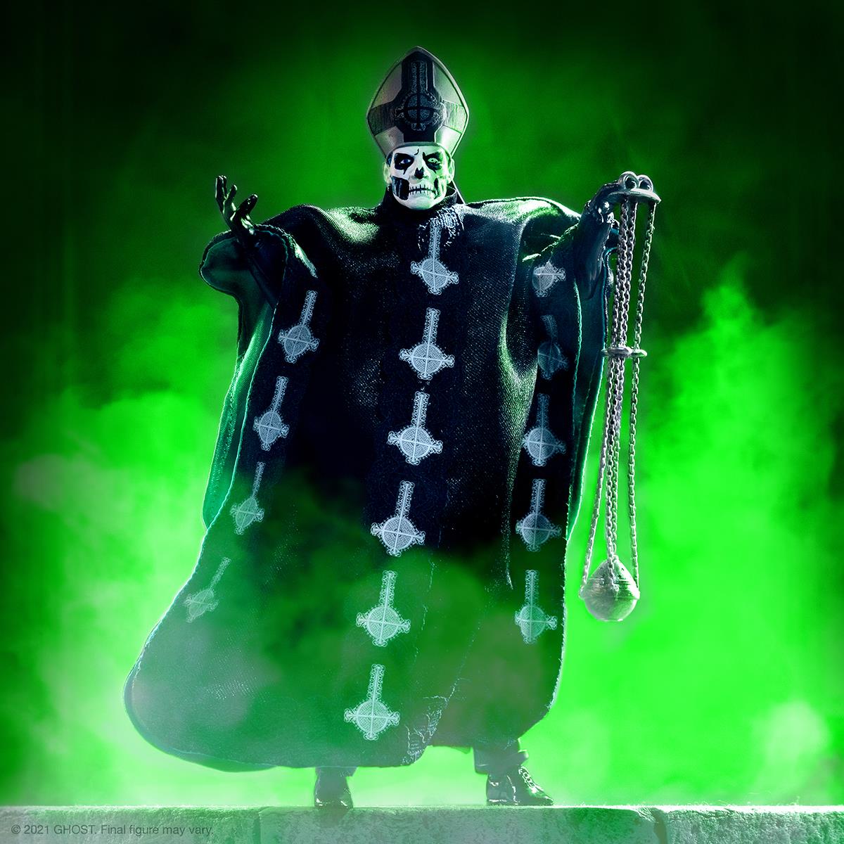 Ghost Ultimates Papa Emeritus Ii Action Figure