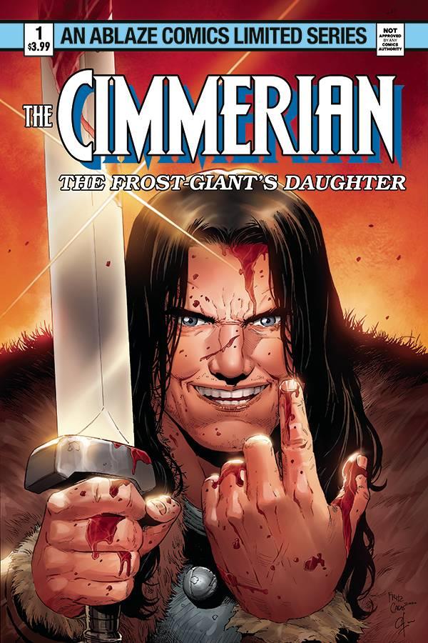 Cimmerian Frost Giants Daughter #2 Cvr D Casas (mr) Ablaze Comic Book