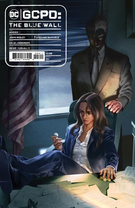 Gcpd The Blue Wall #3 (of 6) Cvr A Reiko Murakami DC Comics Comic Book