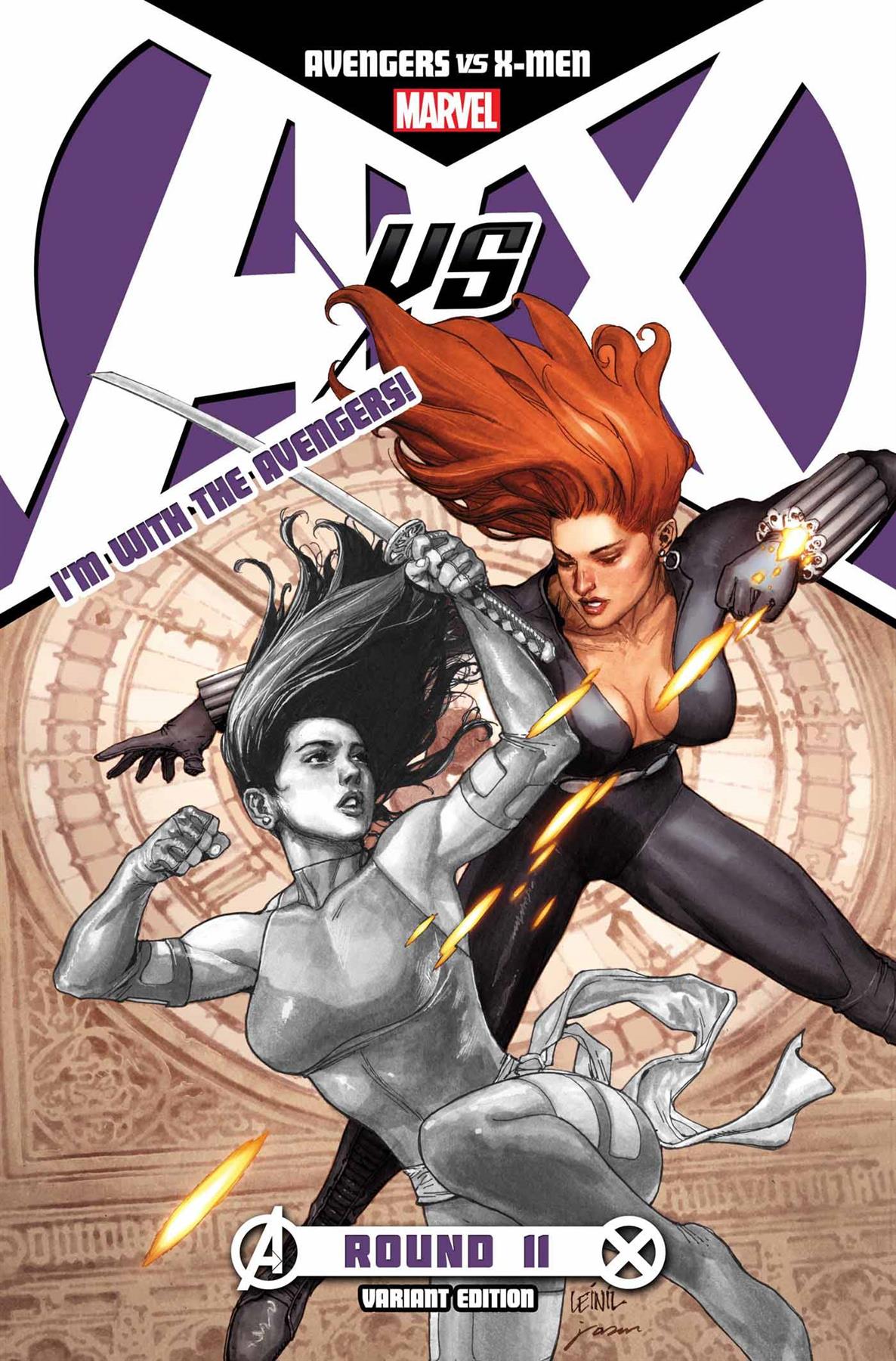 Avengers vs. X-Men #11 Variant Team Avengers Cover Marvel Comics Comic Book