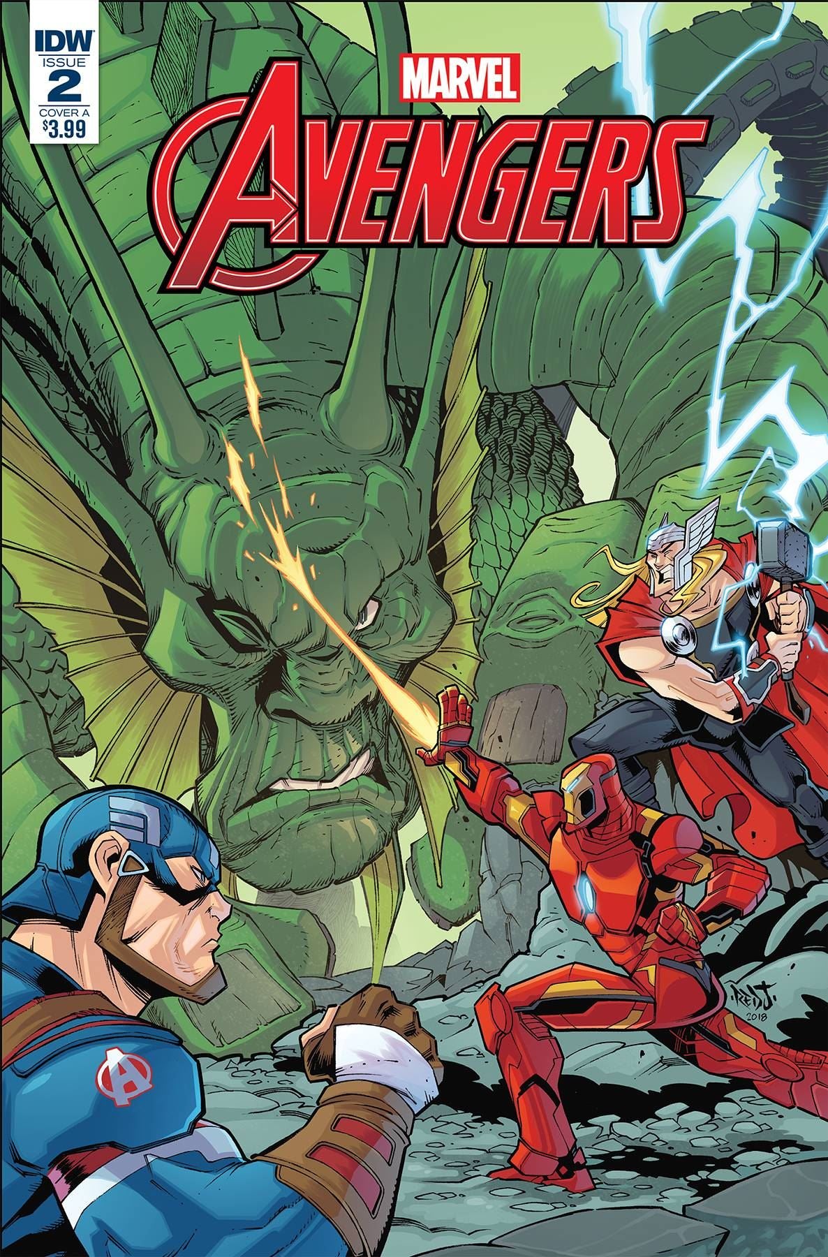 Marvel Action Avengers #2 (Sommariva) Idw Publishing Comic Book