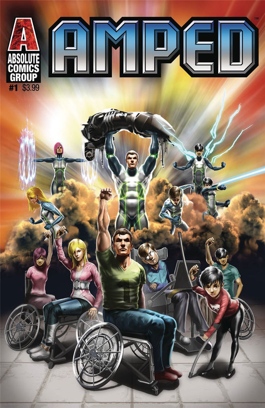 Amped #1 () Red Giant Entertainment Comic Book