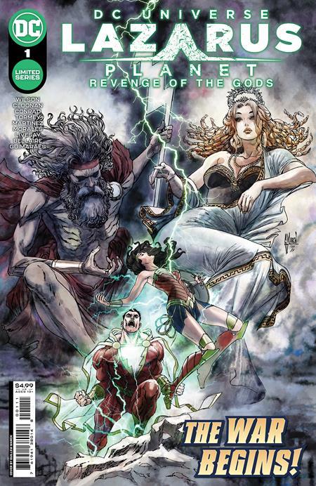 Lazarus Planet Revenge Of The Gods #1 (of 4) Cvr A Guillem March DC Comics Comic Book