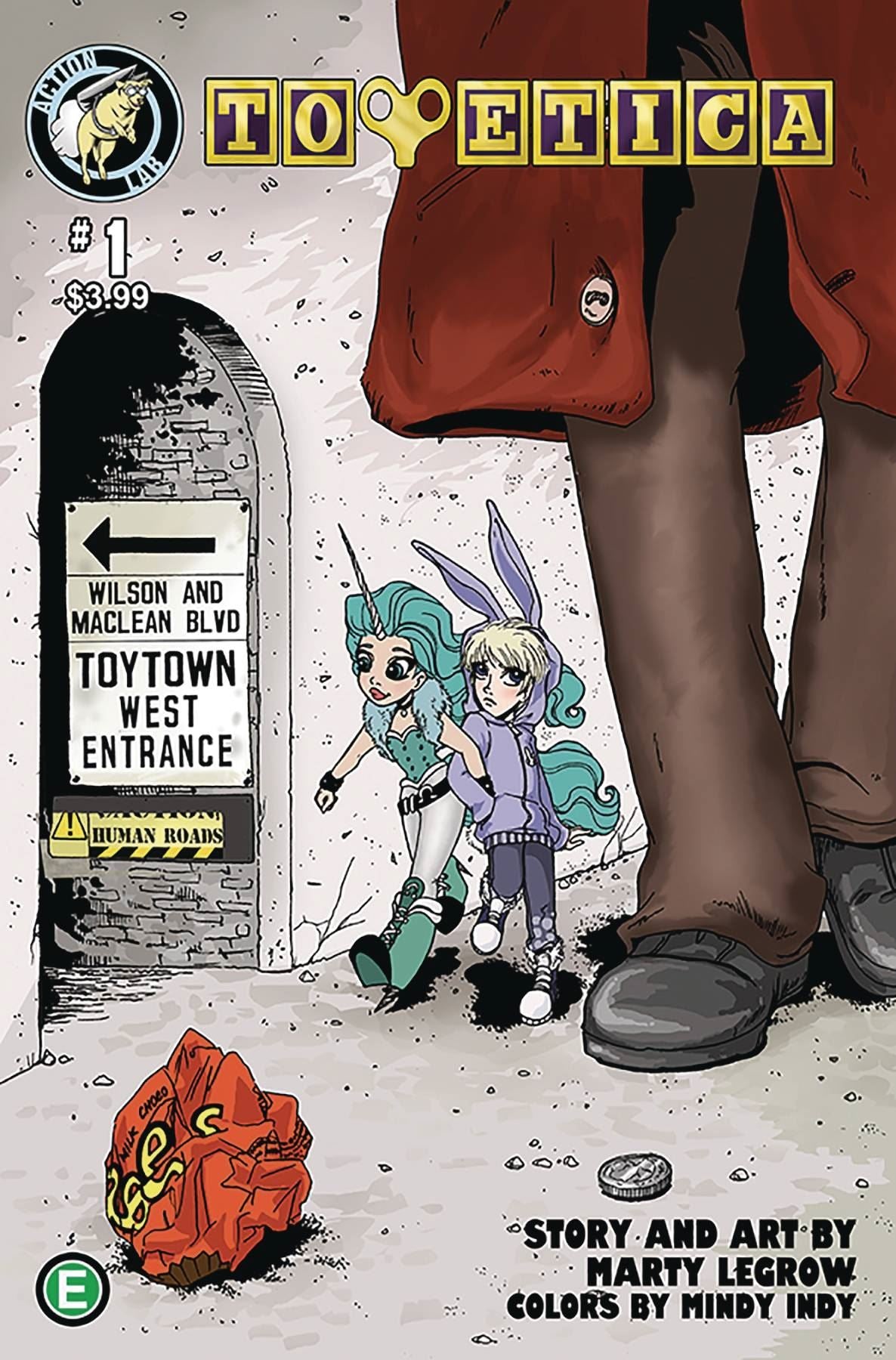 Toyetica #1 () Action Lab Entertainment Comic Book