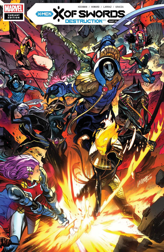 X Of Swords Destruction #1 Larraz Connecting Var () Marvel Comics Comic Book 2020