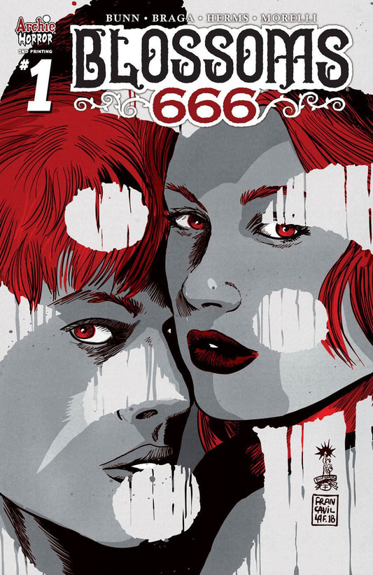 Blossoms 666 #1 2nd Ptg Archie Comic Publications Comic Book