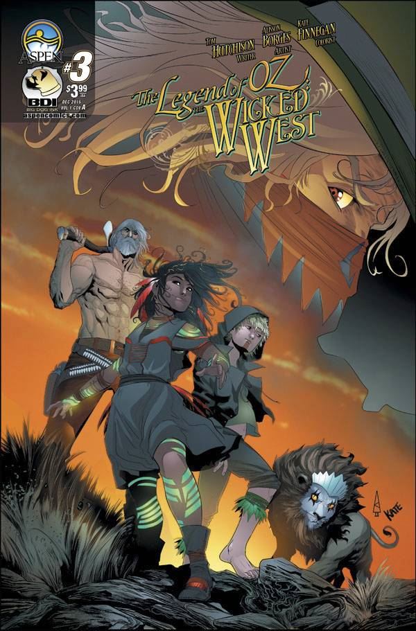 Legend Of Oz Wicked West #3 Cvr A Borges (Cvr A Borges) Aspen Mlt Inc Comic Book