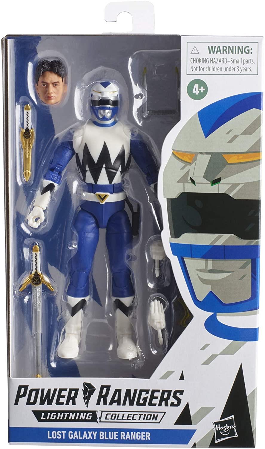 Power Rangers Lightning 6in Action Figure Lost Galaxy Blue Ranger
