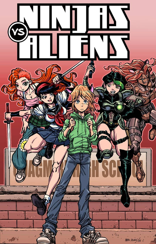 Ninjas Vs Aliens #2 () Antarctic Press Comic Book