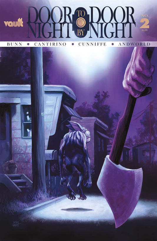 Door To Door Night By Night #2 Cvr A Hurtt (Cvr A Hurtt) Vault Comics Comic Book 2022