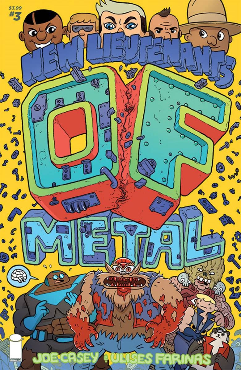 New Lieutenants Of Metal #3 Image Comics Comic Book