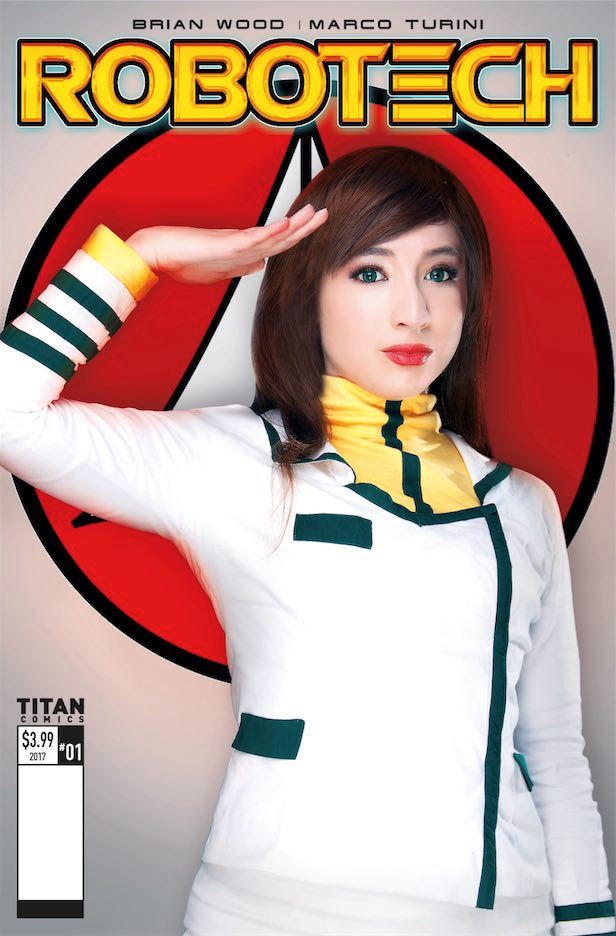 ROBOTECH #1 COSPLAY VAR Comic Book