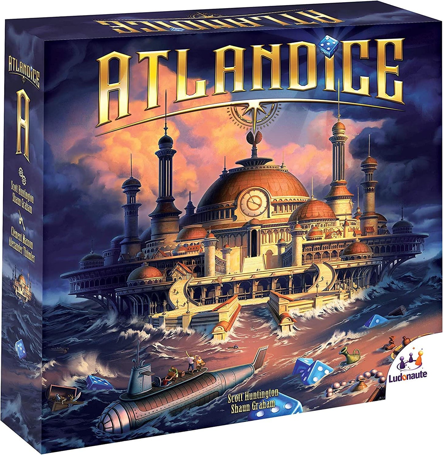 Atlandice Board Game by Ludonaute