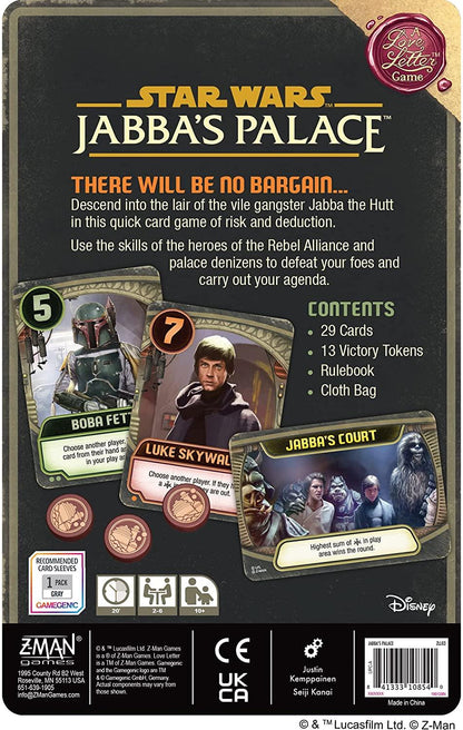 Jabba's Palace: a Love Letter Board Game by Z-Man Games