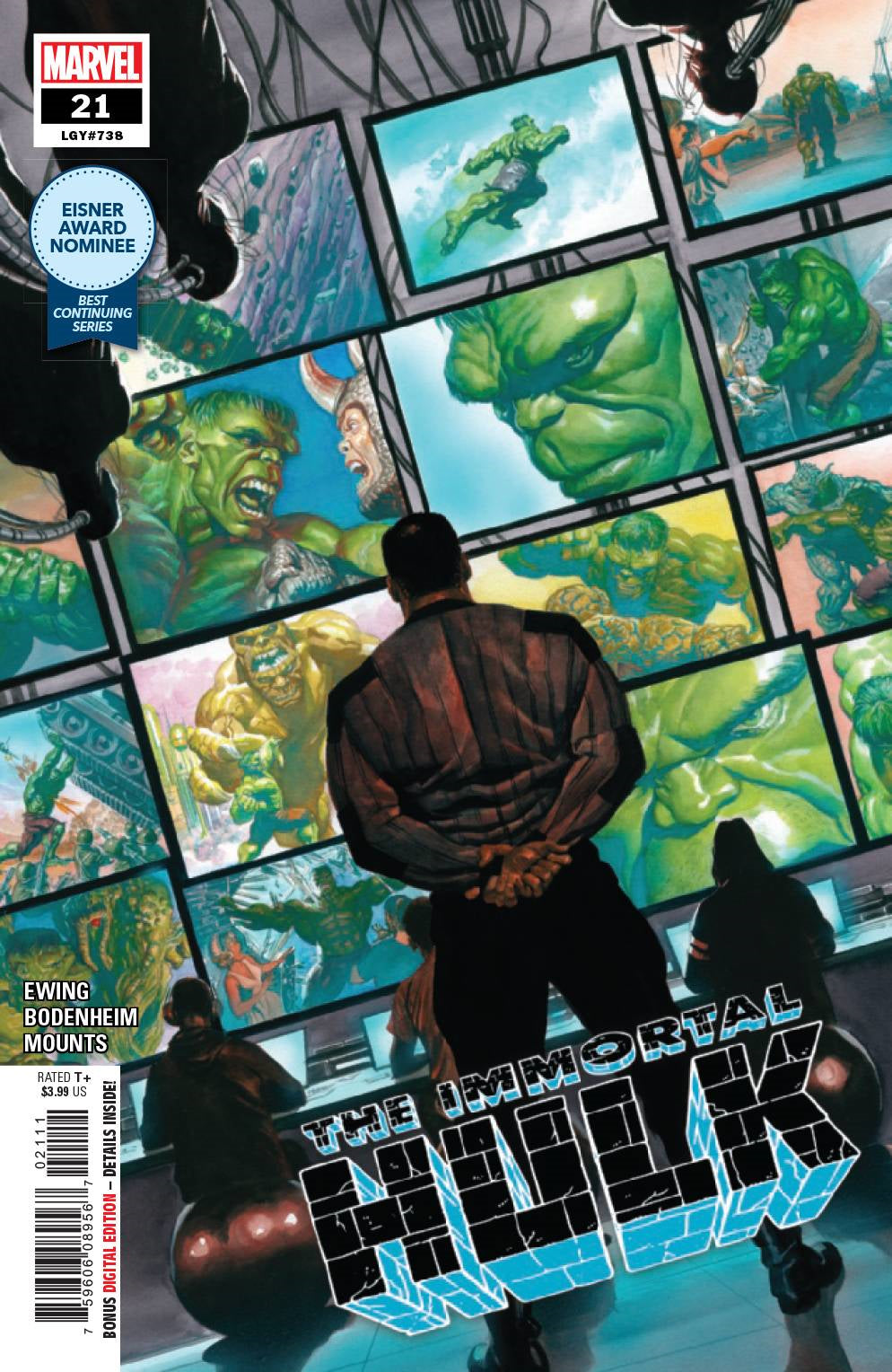 Immortal Hulk #21 Marvel Comics Comic Book