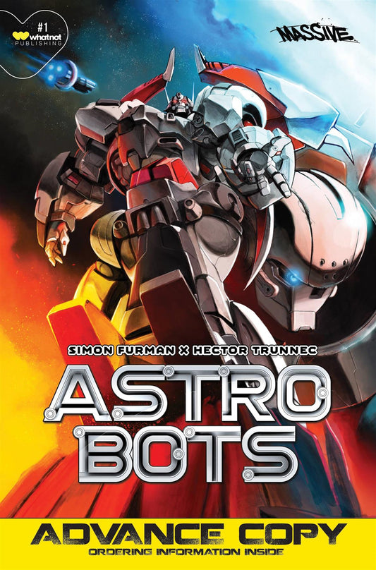 Astrobots #1 Advance Copy Promo (net) Whatnot Publishing Comic Book