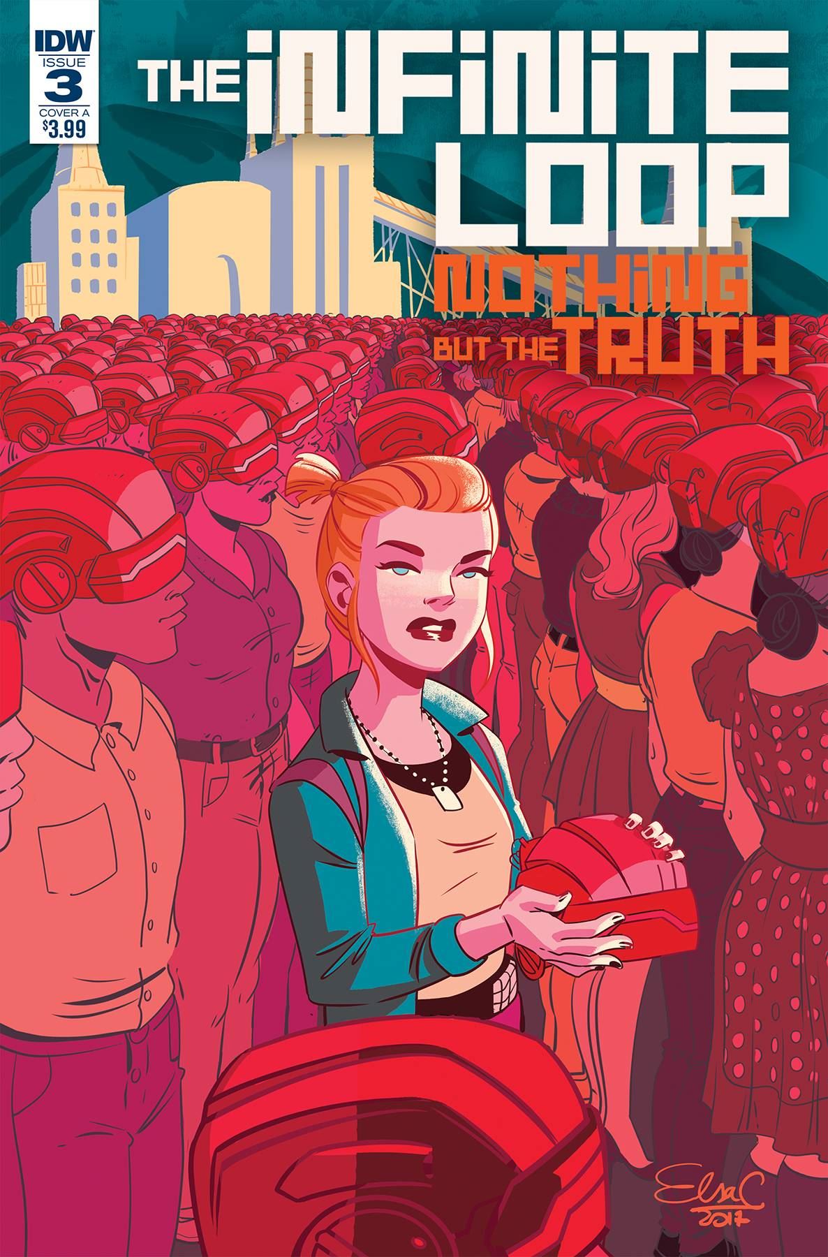 Infinite Loop Nothing But The Truth #3 (Cvr A Charretier) Idw Publishing Comic Book