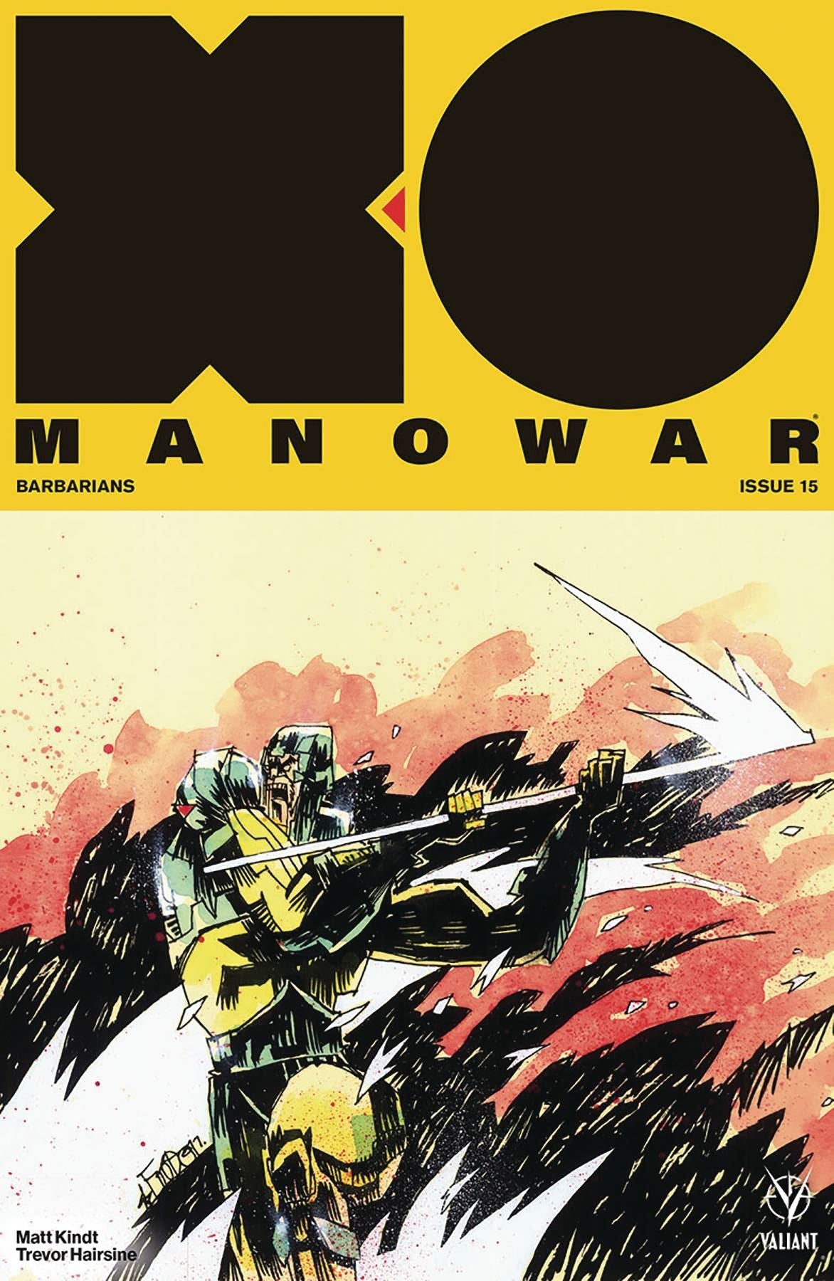 X-o Manowar (Cvr B Mahfood) Valiant Entertainment Llc Comic Book