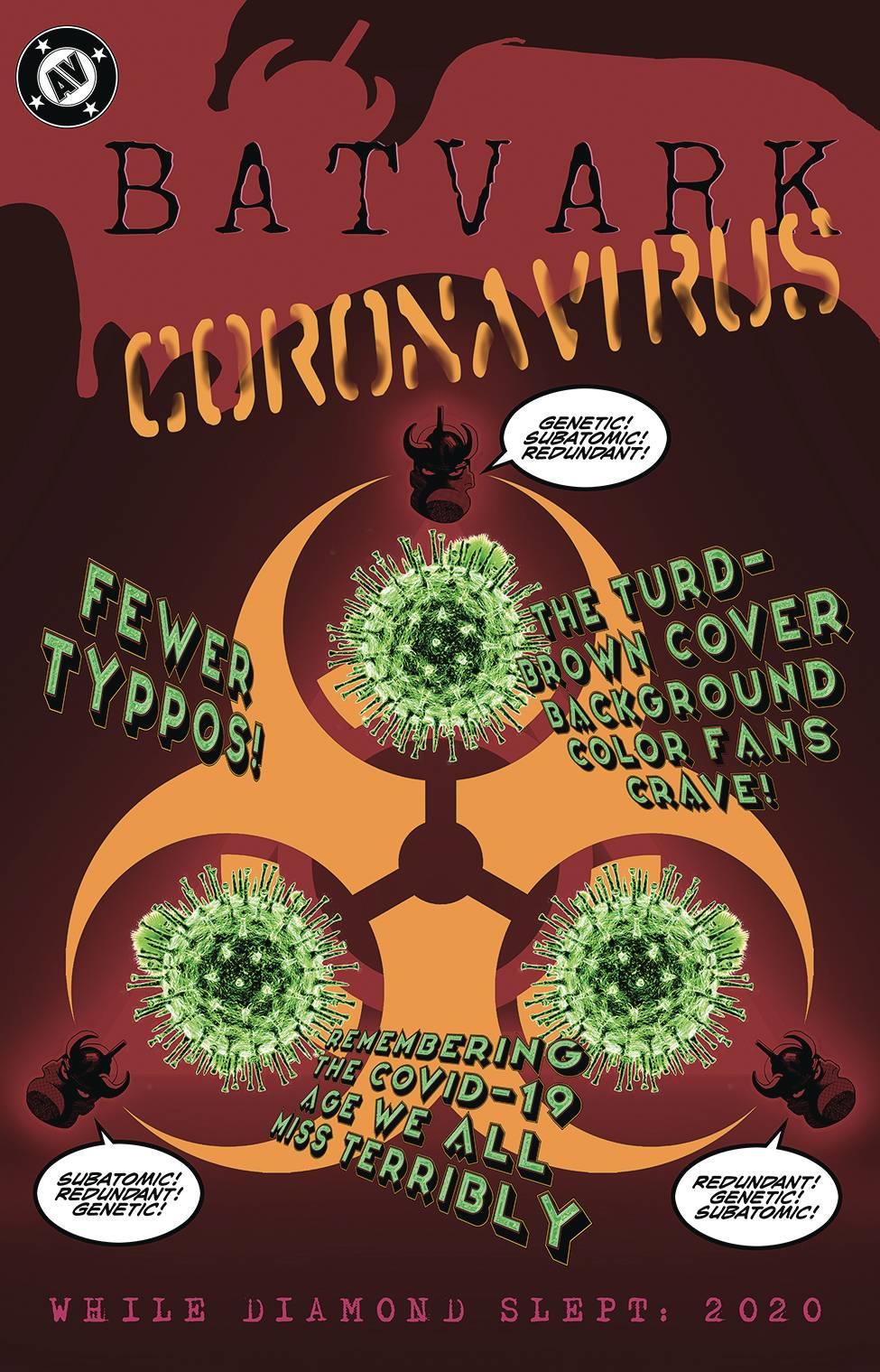 Batvark Coronavirus One Shot Aardvark Vanaheim Comic Book