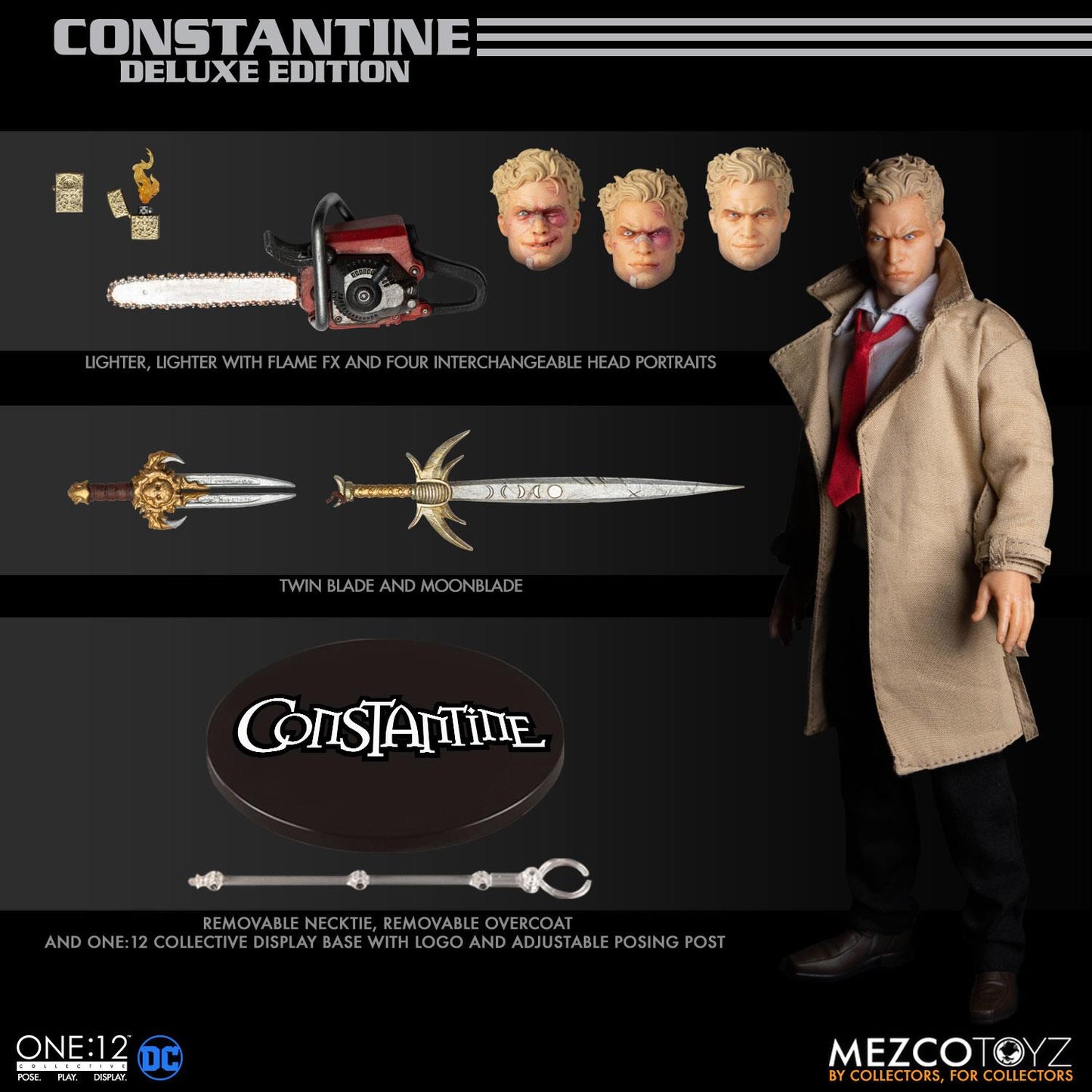 One-12 Collective Dc John Constantine Dlx Action Figure