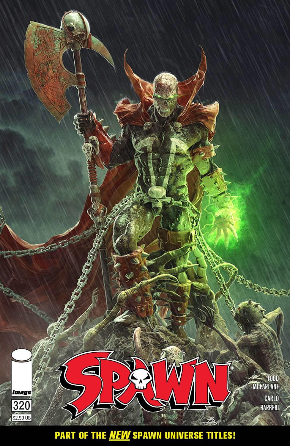 Spawn #320 Cvr A Barends Image Comics Comic Book