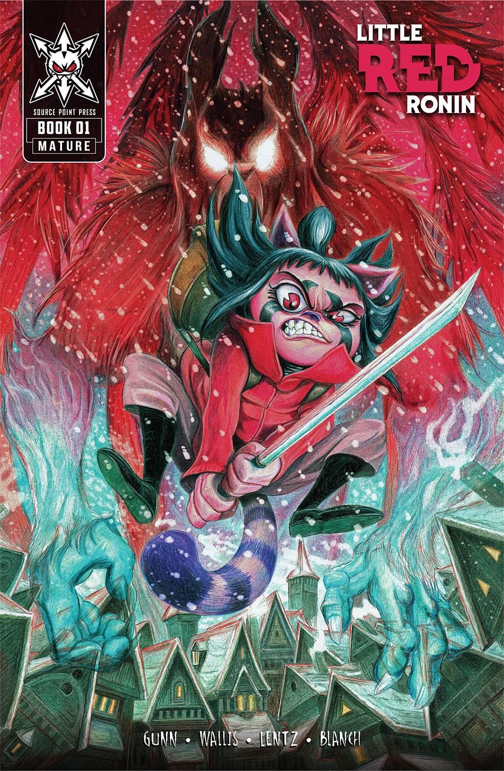 Little Red Ronin #1 Cvr B Valencia (mr) Source Point Press Comic Book