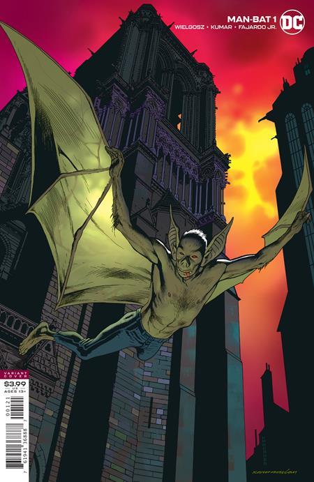 Man-bat #1 (of 5) Cvr B Kevin Nowlan Var DC Comics Comic Book