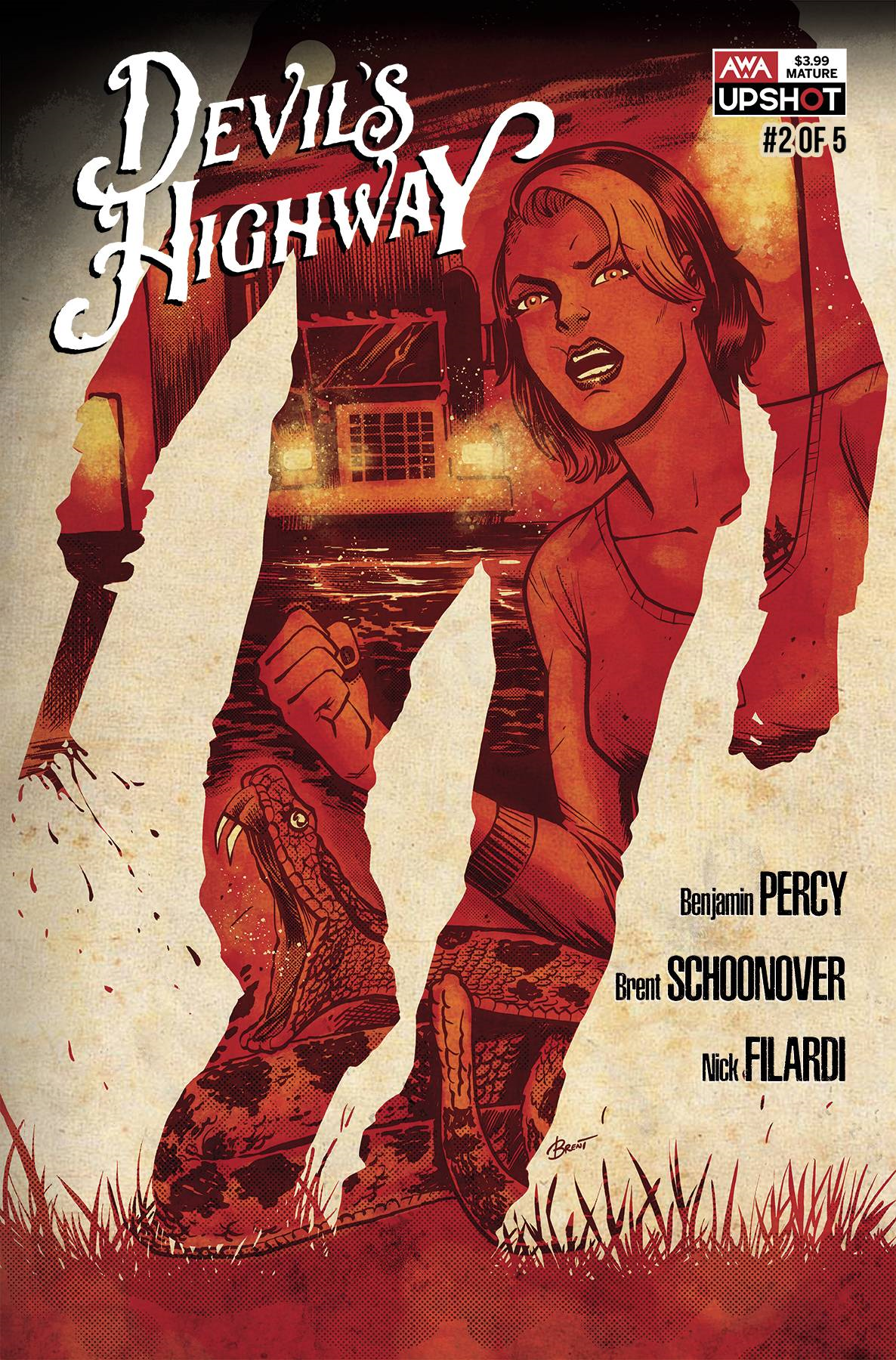 Devils Highway #2 Artists Writers & Artisans Inc Comic Book 2020