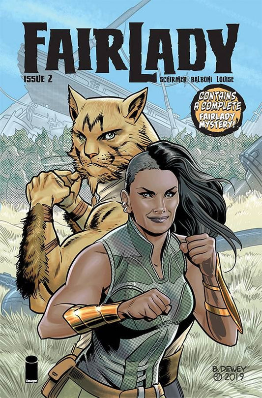 Fairlady #2 (Cvr B Dewey) Image Comics Comic Book