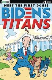 Bidens Titans #1 Cvr E Ted Dawson (Cvr E Ted Dawson) Keenspot Entertainment Comic Book 2021